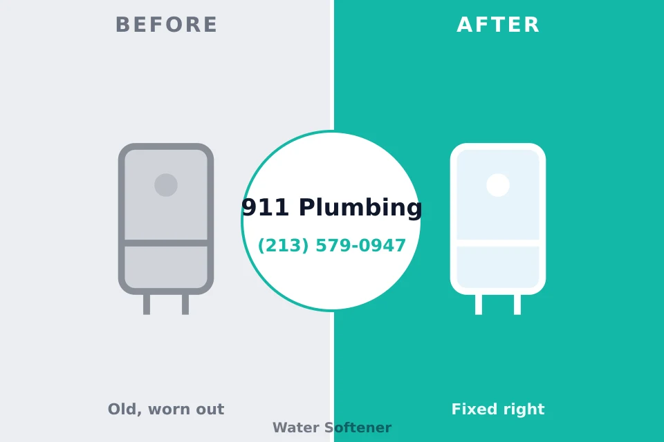 Before and after: plumbing repair Rossville, TN